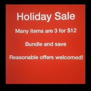 Holiday Sale